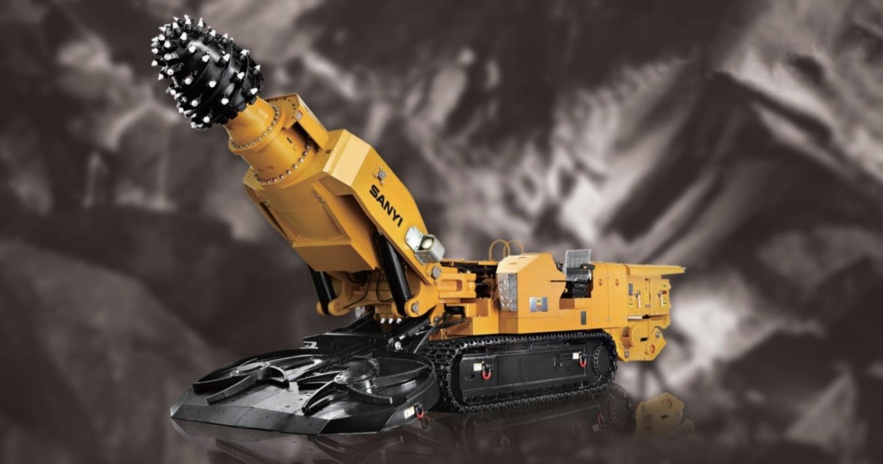 Sany EBZ200RUS Semi-coal Mine Roadheader - Sany Mining & Tunneling